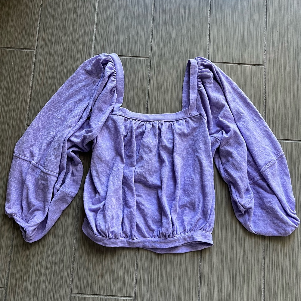 Free People Purple Top